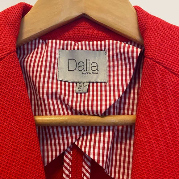Dalia Red Weave style blazer - Picture 6 of 6